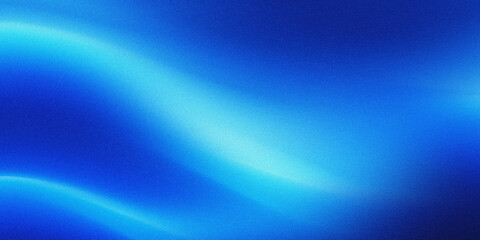 Abstract blue gradient with soft light streaks