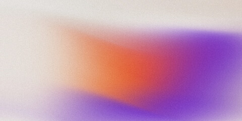 Abstract gradient of orange and purple blending into a soft background