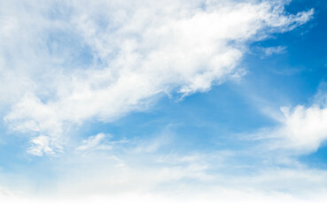 Sky cloud blue nature background paronama web cloudy summer winter season day, light beauty horizon spring brigth gradient calm abstract backdrop air nature view wallpaper landscape environment