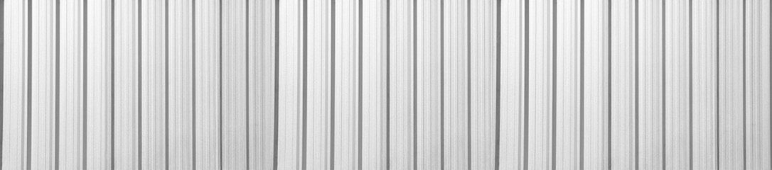 Fototapeta premium Metal roof grey corrugated iron sheet aluminium teel background wall panel tile construction siding building line pattern texture seamless architecture plate frame for presentation product.