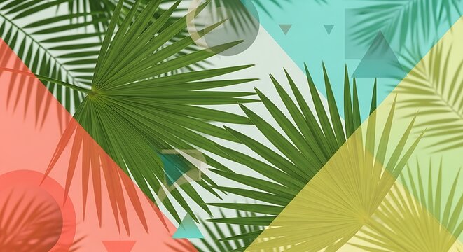 Tropical Leaf Geometry Patterns