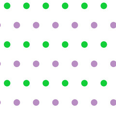 Bright Green and Lavender Dotted Pattern Background for Design, Textile, or Web Graphics Seamless Pattern