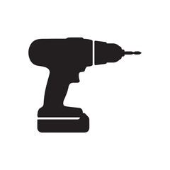 drill isolated on white