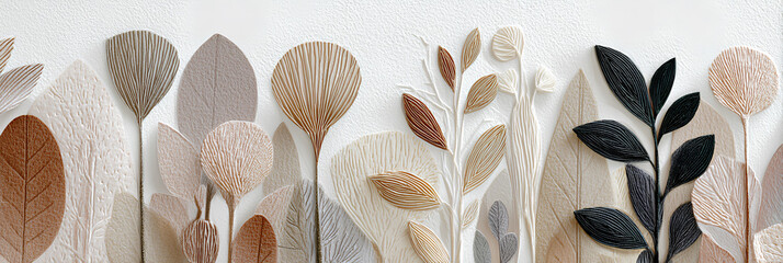 Simple and Beautiful Plant Texture (Horizontal)