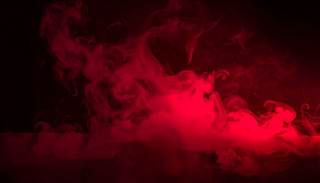 red smoke background