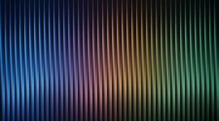 Vibrant abstract background with vertical lines and a smooth gradient effect