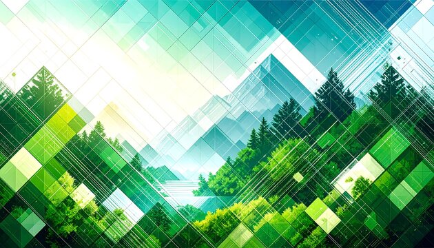 Geometric landscape abstraction