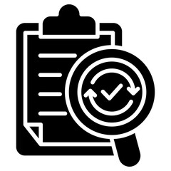 Change Audit glyph icon