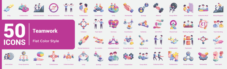 Teamwork Bundle H50 Flat Color