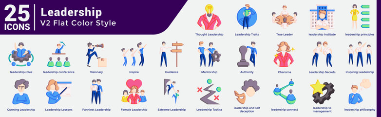 Leadership Bundle H25 V02 Flat Color