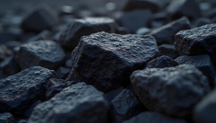Lava Rock Macro Texture Background