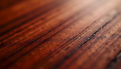 Polished Mahogany Macro Detail