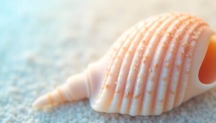 Seashell Surface Macro Realistic Background
