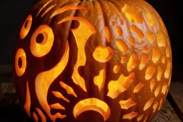Unique Pumpkin Design