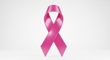 Pink Ribbon Awareness Campaign for Breast Cancer Support and Hope