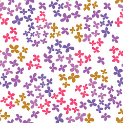 seamless pattern with flowers