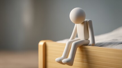 Stress caused by being alone and overthinking, resulting from social avoidance or fear of negative work and family environments.