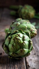 Obraz premium Artichoke stunning high-quality image with bright tones and perfect balance.