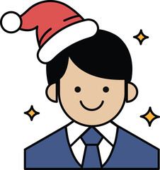 A man wearing a black hat and a white shirt with a tie