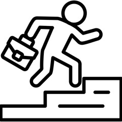 Career Advancement line icon