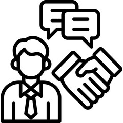 Soft Skills line icon