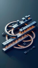 Multi layer technology device on water