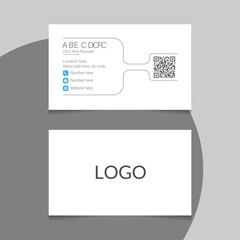 Creative simple business flyer design