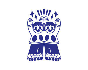 vector illustration of a happy birthday card