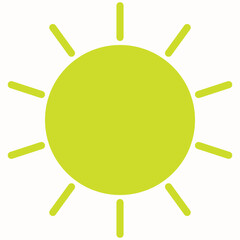 Sun moon icon illustration isolated vector sign symbol. silhouette icons. Morning and night. Day and night weather forecast symbol