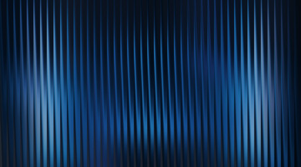 Illustration of abstract background with vertical blue lines and subtle light effects