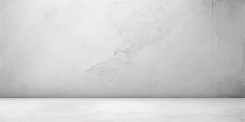 Dark gray empty grunge concrete room interior with textured cement wall and floor backdrop