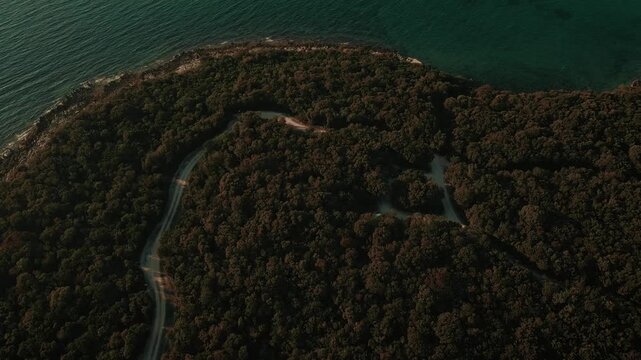 Kroatische K&uuml;ste am Meer der Adria