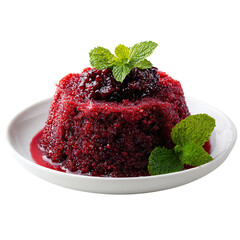 Rote Grtze Red Berry Pudding