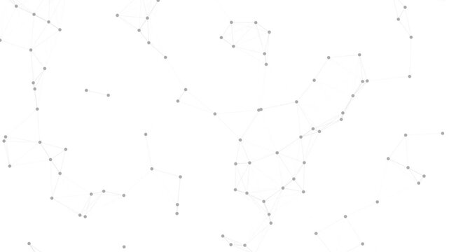 Abstract Network Design: A conceptual representation of interconnected points, simulating networks or digital connectivity.