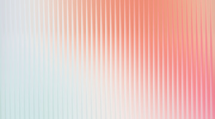 Fototapeta premium Illustration of soft abstract background with vertical lines in gradient from light blue to pink
