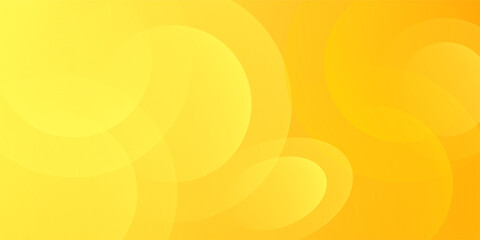 banner background. full color, orange gradation and effect geometry.circle.