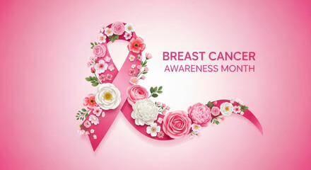 Breast Cancer Awareness Month Support Hope and Strength
