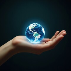 Protecting our precious planet Earth with care and hope
