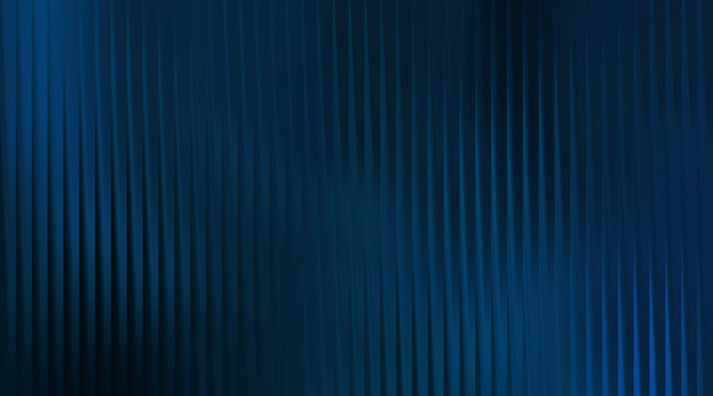 Illustration of deep blue abstract background with vertical lines and subtle light reflections
