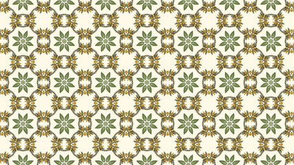 Colourful flowers, seamless patterns with floral for fabric