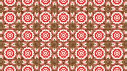 Colourful flowers, seamless patterns with floral for fabric