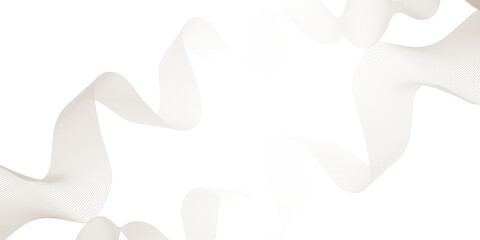 Obraz premium Abstract blend wave lines and technology background. Background lines wave abstract stripe design. White background, mesh abstract, vector gradient line soft blend. 