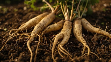 Ginseng: Traditional Herbal Supplement for Energy & Immunity – Korean, American Varieties. Used in Teas, Extracts, Capsules. Natural, Premium Options for Daily Wellness.
