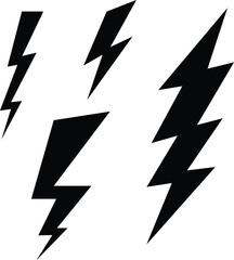 Vector isolated dynamic sports logo set