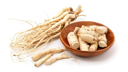 Ginseng: Traditional Herbal Supplement for Energy & Immunity – Korean, American Varieties. Used in Teas, Extracts, Capsules. Natural, Premium Options for Daily Wellness.