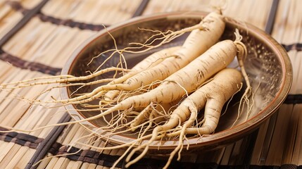 Ginseng: Traditional Herbal Supplement for Energy & Immunity – Korean, American Varieties. Used in Teas, Extracts, Capsules. Natural, Premium Options for Daily Wellness.