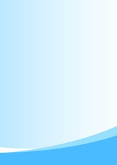 Blue modern curved background