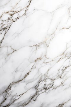 Fototapeta Elegant and Refined White Carrara Stone Texture with Natural Veining for Stylish Interior Design