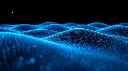 wave design light blue wallpaper