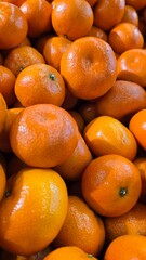 oranges on the market